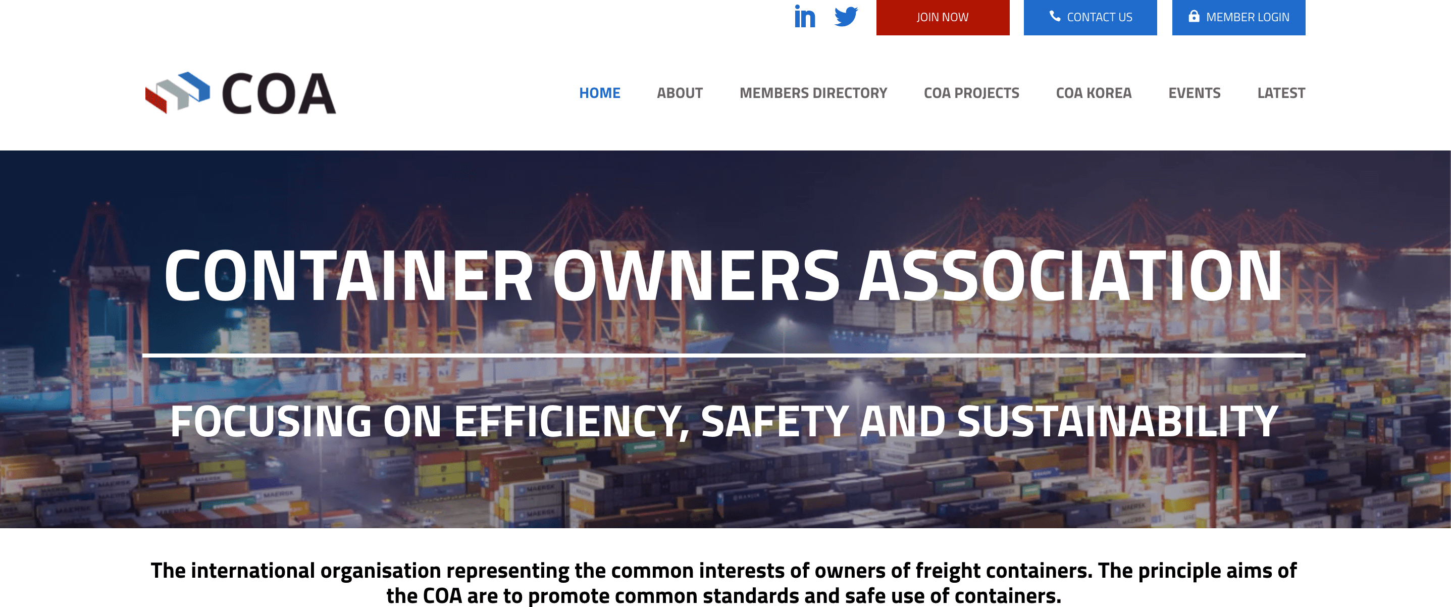 container owners association