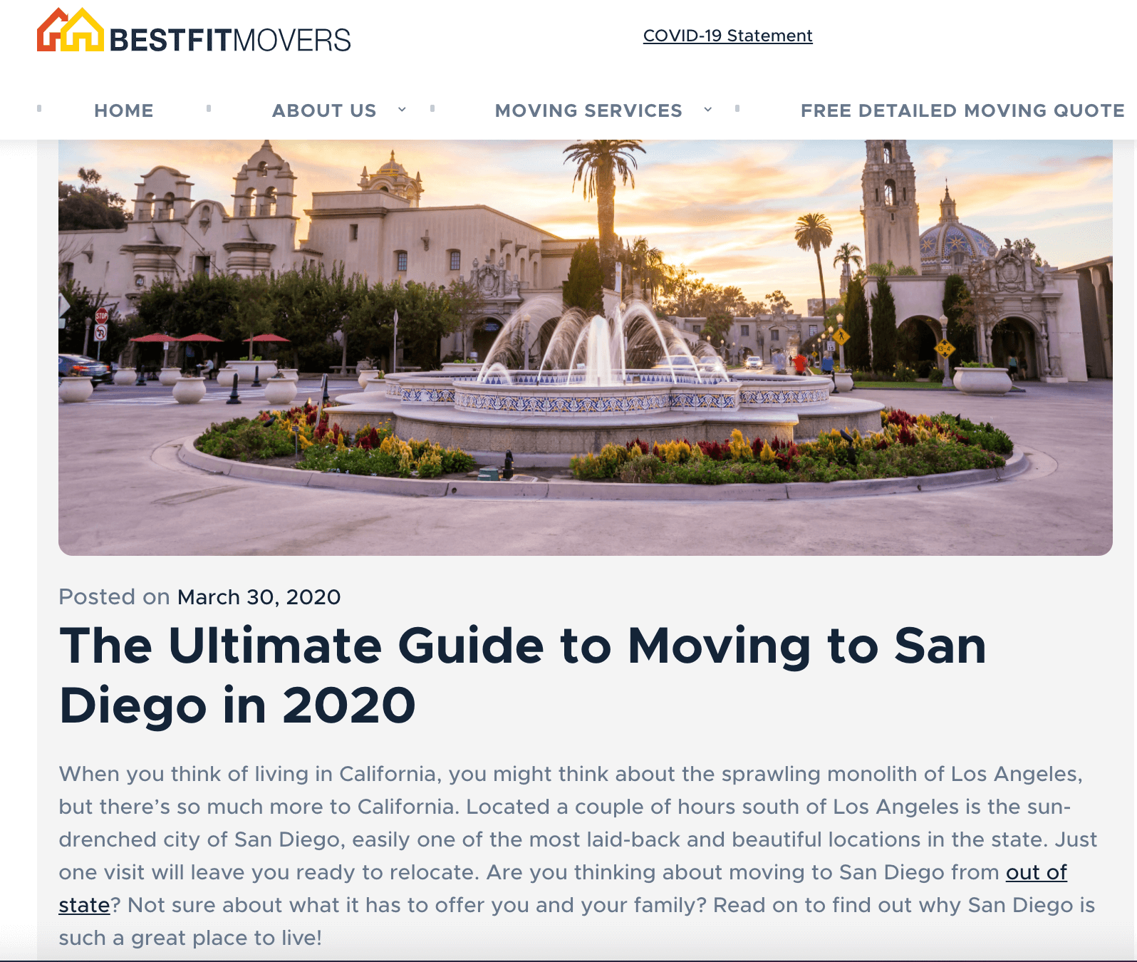 The Ultimate Guide to Moving to San Diego in 2020